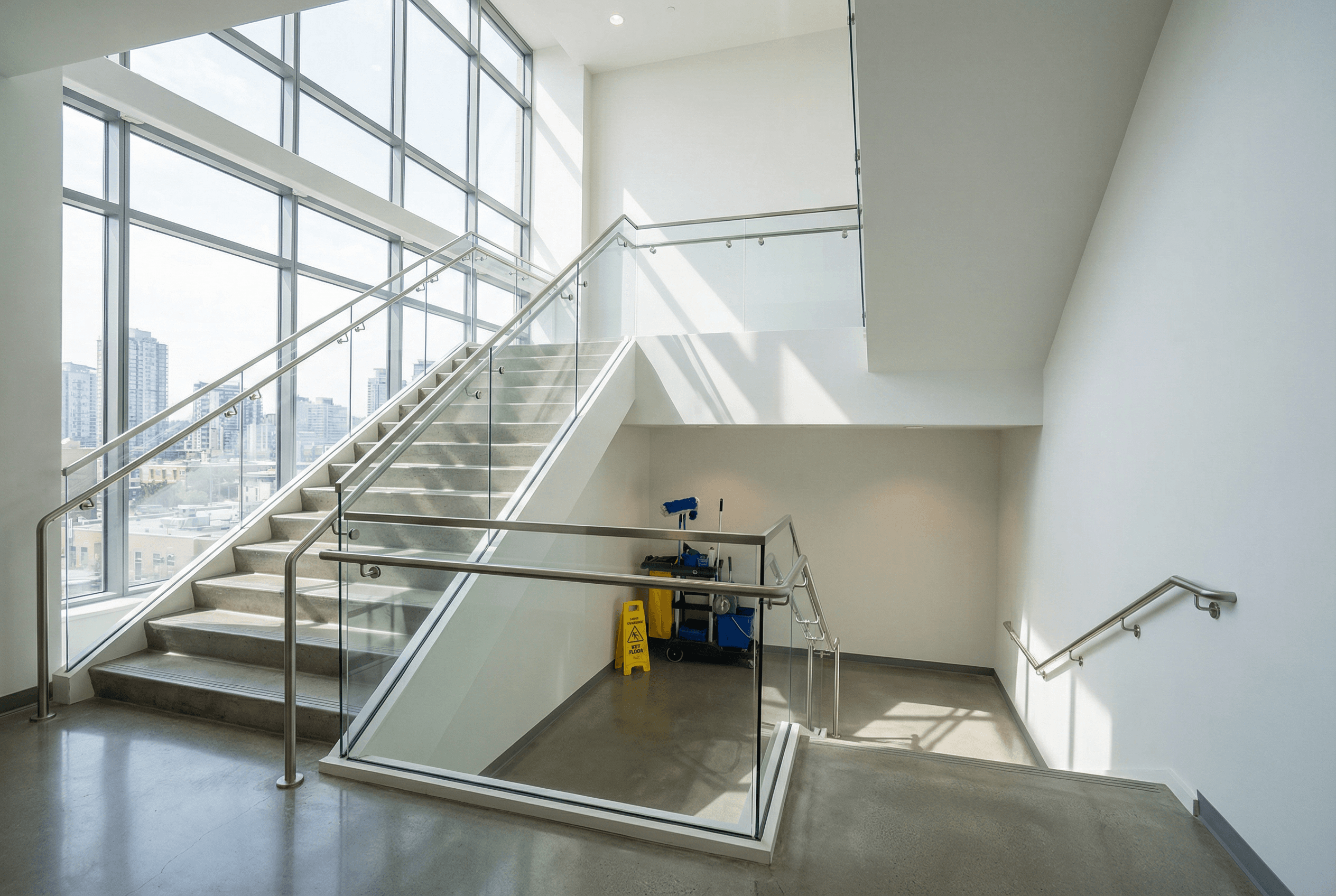 Treppenhausreinigung